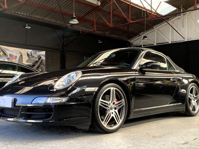 Porsche 911 997 CARRERA 4S CABRIOLET 3.8 355CV TIPTR NOIR de 2008