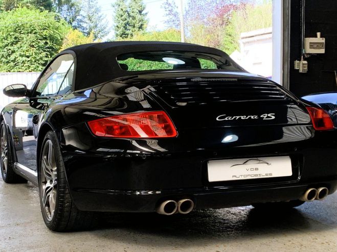 Porsche 911 997 CARRERA 4S CABRIOLET 3.8 355CV TIPTR NOIR de 2008