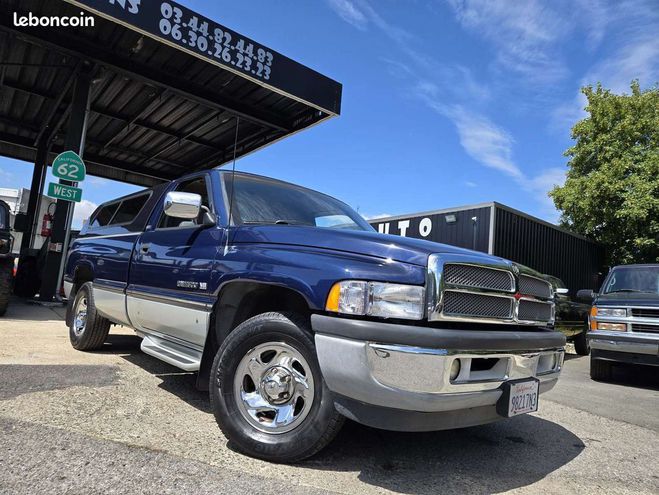 Dodge Ram 1500 5.9 V8 magnum 3 places   hard top Bleu de 1994