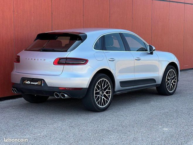 Porsche Macan S 3.0D V6 258ch PDK Gris de 2017
