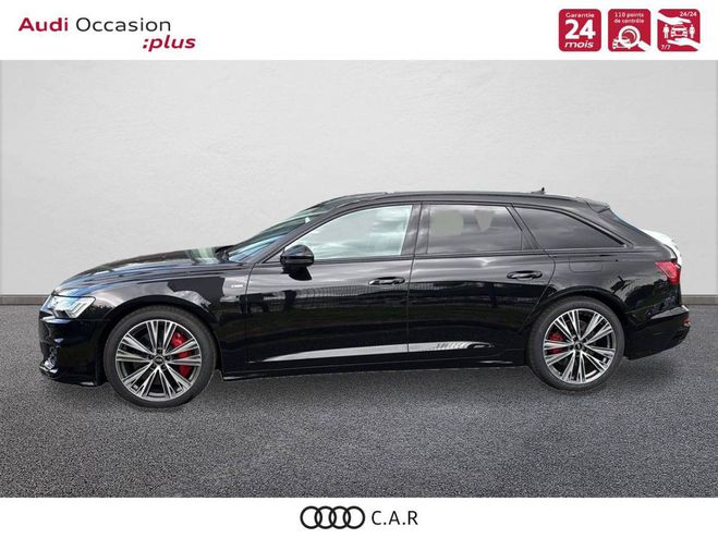 Audi A6 Avant 55 TFSIe 367 ch S tronic 7 Quattro Mythos Black Metallic de 2024