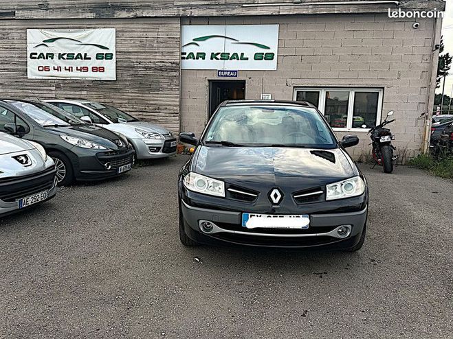 Renault Megane II COUPE 1.6 16V 110CH EXCEPTION Noir de 2008