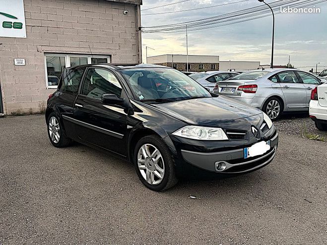 Renault Megane II COUPE 1.6 16V 110CH EXCEPTION Noir de 2008