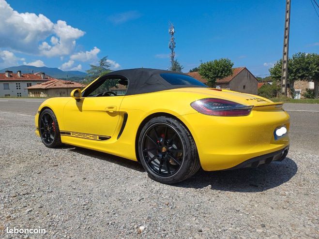 Porsche Boxster 981 gts 3.4 330cv Jaune de 2015