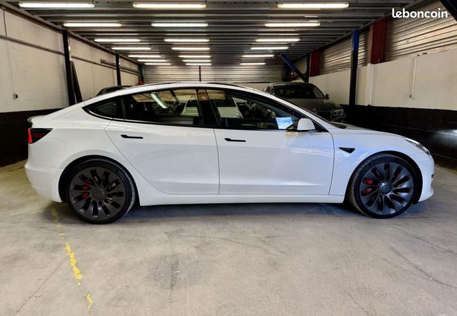Tesla Model 3 Performance PUP Upgrade MY22 513ch AWD 1 Blanc de 2022