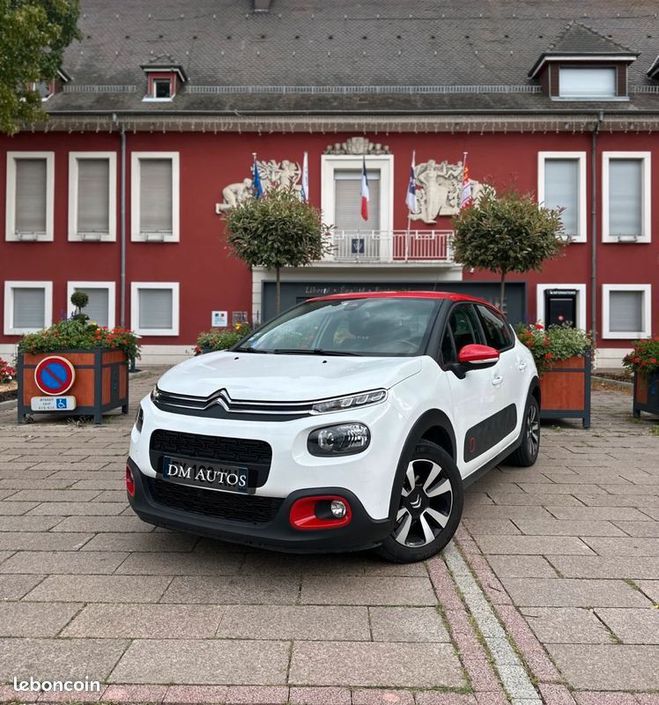 Citroen C3 1.2 24 935 kms 1ere main 2018 Blanc de 2018