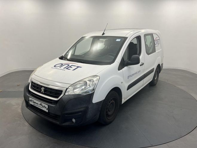 Peugeot Partner CABINE APPROFONDIE LONG 1.6 BLUEHDI 100  Blanc de 2017