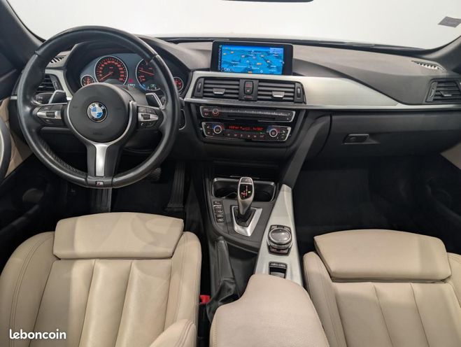 BMW Serie 4 CABRIOLET 420dA 184ch MODERN BVA8 Noir de 2015