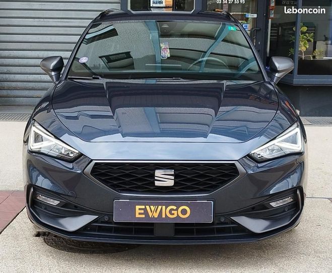 Seat Leon ST 1.5 E-TSI 150 MHEV HYBRID FR DSG BVA  Gris de 2021