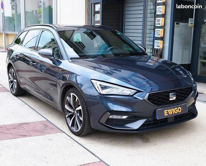 Seat Leon ST 1.5 E-TSI 150 MHEV HYBRID FR DSG BVA  Gris de 2021
