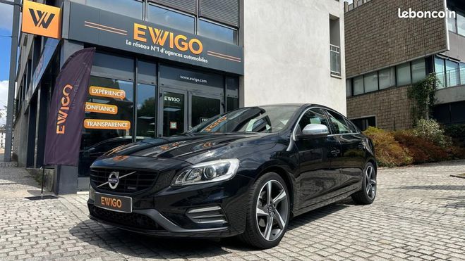 Volvo S60 2.0 D4 180 R-DESIGN GEARTRONIC BVA START Noir de 2014