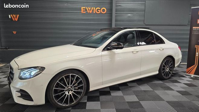 Mercedes Classe E 2.0 220 D 195 9G-TRONIC BVA Blanc de 2018