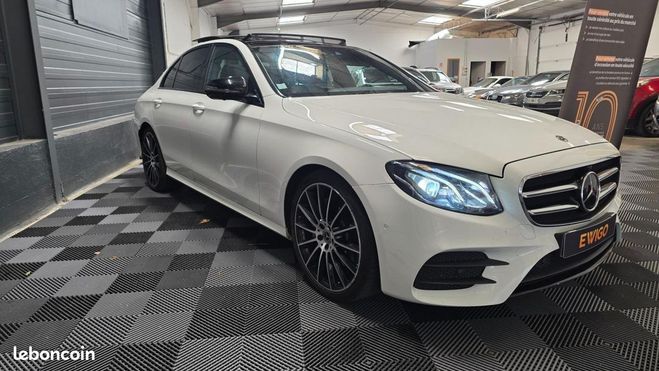 Mercedes Classe E 2.0 220 D 195 9G-TRONIC BVA Blanc de 2018