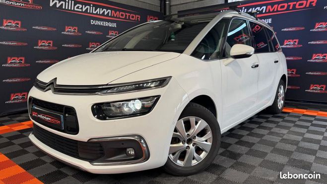 Citroen C4 Picasso shine 1.6 bluehdi 120 cv 7 places garant Blanc de 2017