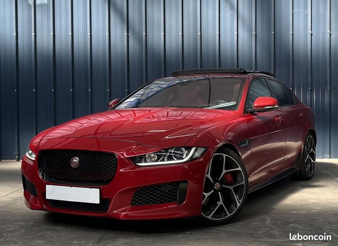 Jaguar XE S V6 3.0L 340ch BVA8 Full Option Garanti Rouge de 2016