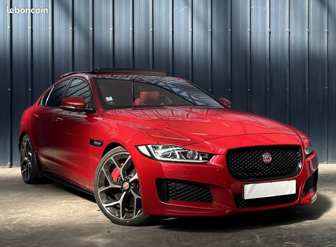 Jaguar XE S V6 3.0L 340ch BVA8 Full Option Garanti Rouge de 2016