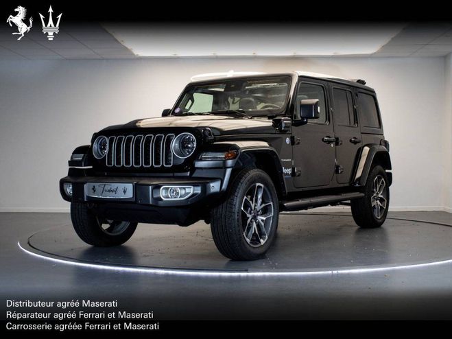 Jeep Wrangler Unlimited 4xe 2.0 T 380 ch PHEV 4x4 BVA8 Noir de 2024