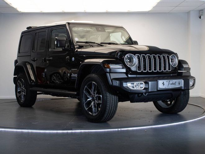 Jeep Wrangler Unlimited 4xe 2.0 T 380 ch PHEV 4x4 BVA8 Noir de 2024
