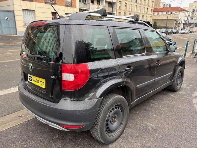 Skoda Yeti 2.0 TDI170 CR EXPERIENCE 4X4 NOIR de 2011