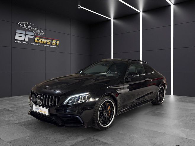Mercedes Classe C benz 63 s amg 510 cv entretien complet Noir de 2019