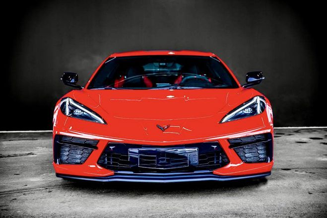 Chevrolet Corvette STINGRAY COUPE 6.2 V8 482 ch 3LT Rouge de 2021