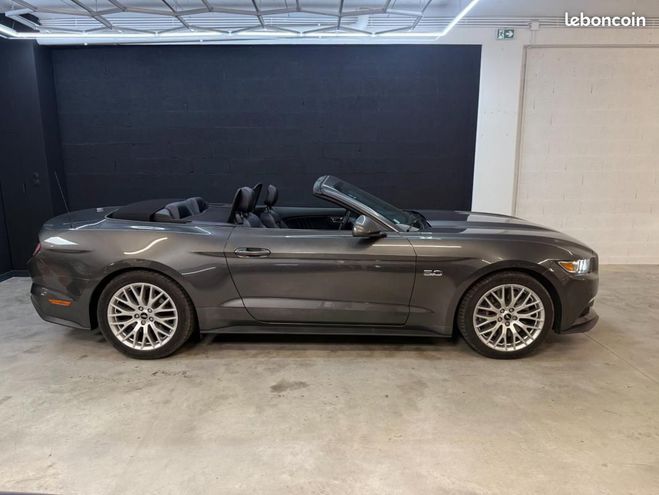 Ford Mustang CABRIOLET 5.0 GT CAMERA CARPLAY REFRIGER Gris de 2017
