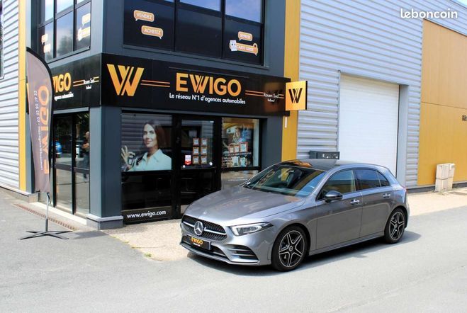 Mercedes Classe A 180 1.3 135 ch AMG LINE 7G-DCT TOIT OUVR Gris de 2022