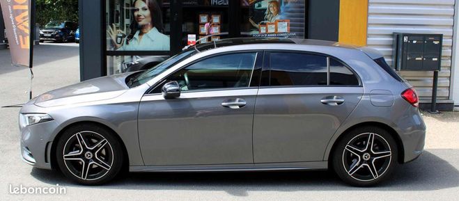 Mercedes Classe A 180 1.3 135 ch AMG LINE 7G-DCT TOIT OUVR Gris de 2022