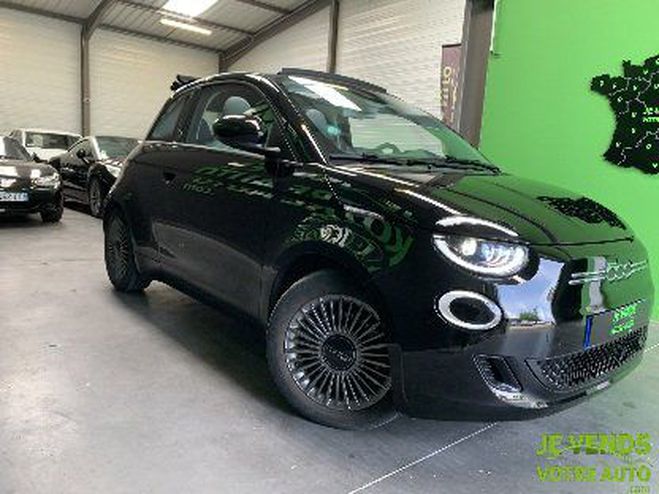 Fiat 500 e Cabriolet 118 cv Bote auto Noir de 2021