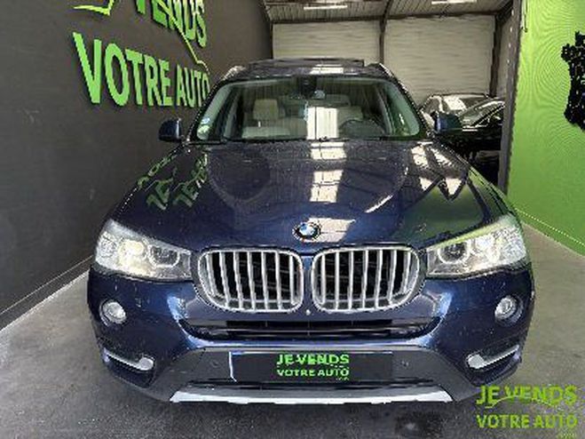 BMW X3 (F25) 20d xDrive 2.0 d 16V 190 cv Bote  Bleu de 2017