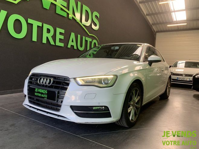 Audi A3 2.0 TDi 16V FAP S&S 150 cv Ambition  Blanc de 2012