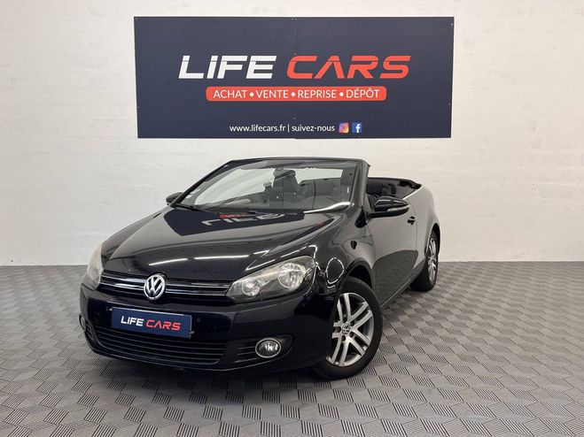 Volkswagen Golf VI 1.6 TDI 105 CABRIOLET - DISTRIBUTION  NOIR de 2014