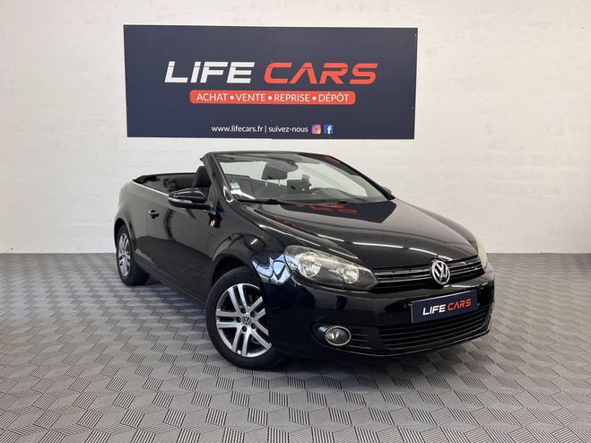 Volkswagen Golf VI 1.6 TDI 105 CABRIOLET - DISTRIBUTION  NOIR de 2014