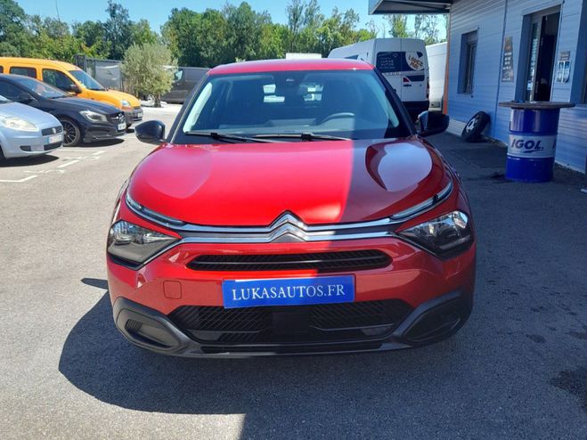 Citroen C4 BlueHDi 110 SS BVM6 Live Pack Business Rouge de 2022