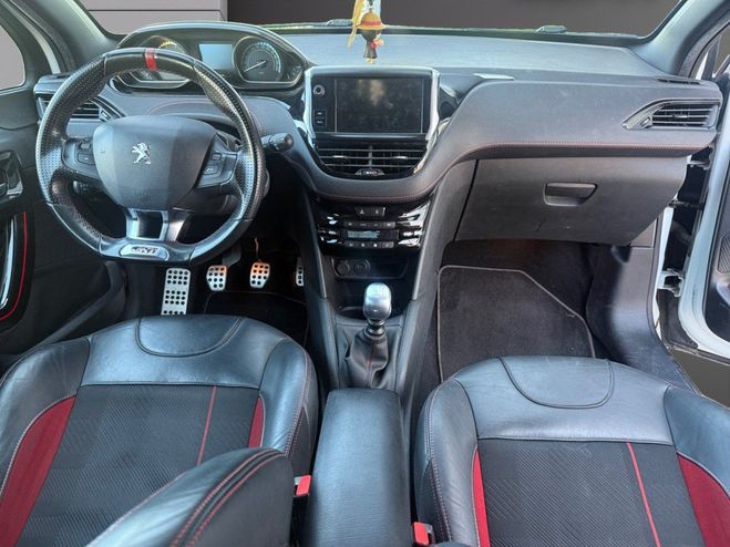 Peugeot 208 gti 1.6 thp 208ch ss bvm6 garantie 12 mo Blanc de 2015