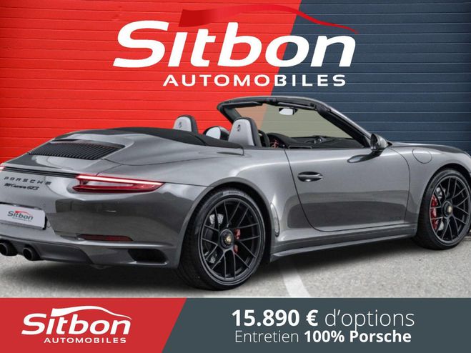 Porsche 911 991 Phase 2 Carrera GTS Cabriolet 3.0 45 Gris Quartz Mtallis de 2017