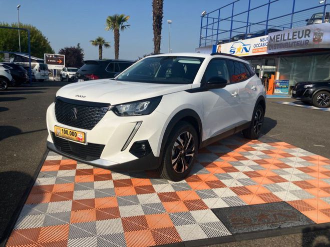 Peugeot 2008 BlueHDi 110 BV6 ALLURE PACK Camra ADML Blanc de 2022