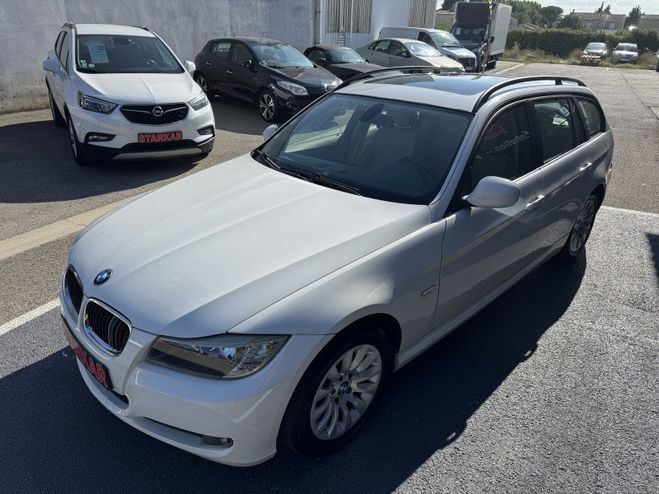 BMW Serie 3 TOURING (E91) 318D 143CH CONFORT Blanc de 2008