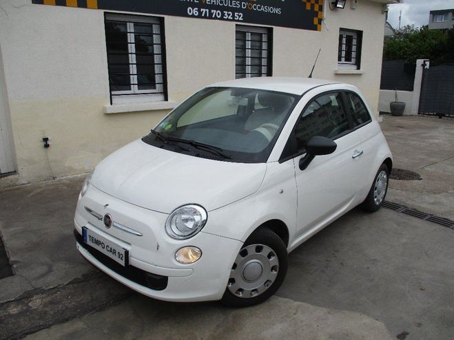 Fiat 500 1.2 8V 69 ch Pop BLANC de 2009