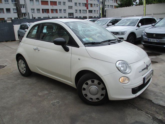 Fiat 500 1.2 8V 69 ch Pop BLANC de 2009