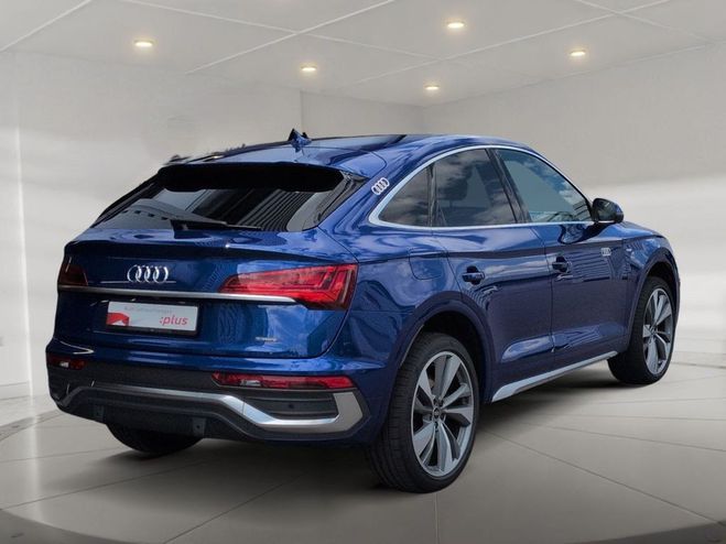 Audi Q5 Sportback 40 TDI 204 S tronic 7 Quattro  Bleu Ultra de 2021