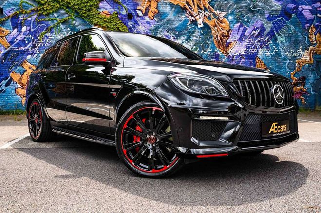Mercedes Classe ML 63 AMG - BRABUS V8 700HP CARBON PACK LIG Noir de 