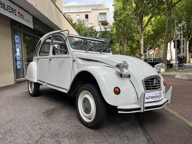 Citroen 2 CH 4 *AZKB, 435cc, 24ch* Blanc de 1978