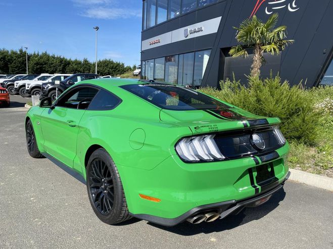 Ford Mustang GT FASTBACK 5.0L V8 BVM Vert de 2019