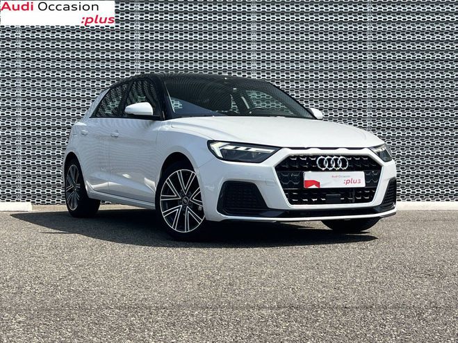 Audi A1 Sportback 25 TFSI 95 ch S tronic 7 Advan Blanc de 2023