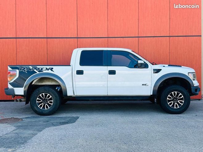 Ford F150 Raptor svt 6.2 450ch bva Blanc de 2013