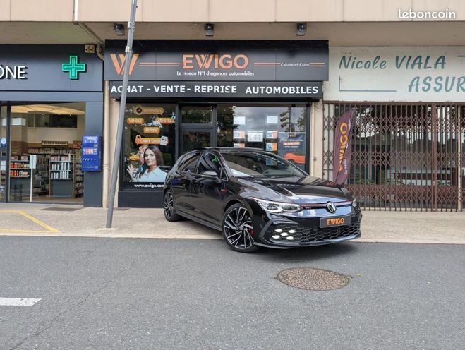 Volkswagen Golf VIII 2.0 TSI 245ch GTI DSG7 + TOIT OUVRA Noir de 2020