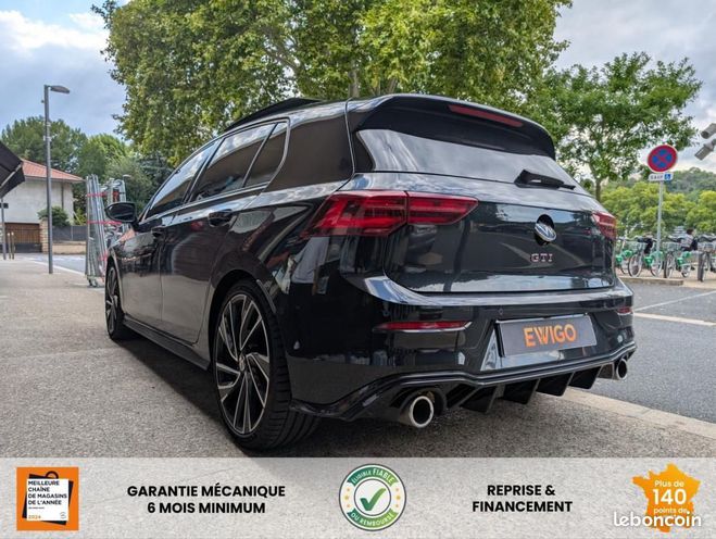 Volkswagen Golf VIII 2.0 TSI 245ch GTI DSG7 + TOIT OUVRA Noir de 2020