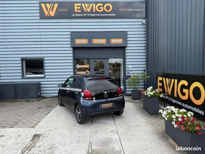 Peugeot 108 1.2 VTI 80ch TOP Camera Recul Bleu de 2018