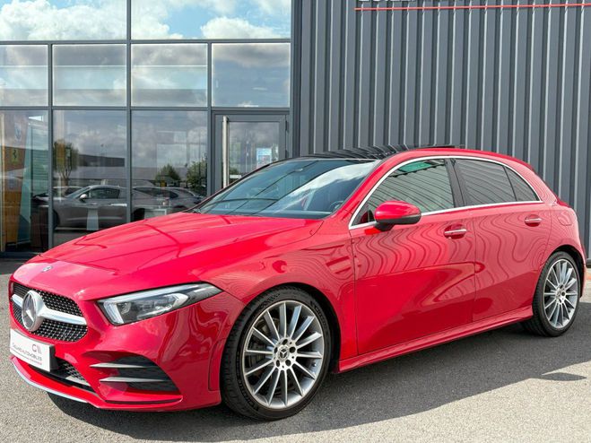 Mercedes Classe A 180d AMG LINE 116ch 7G-DCT Rouge de 2018